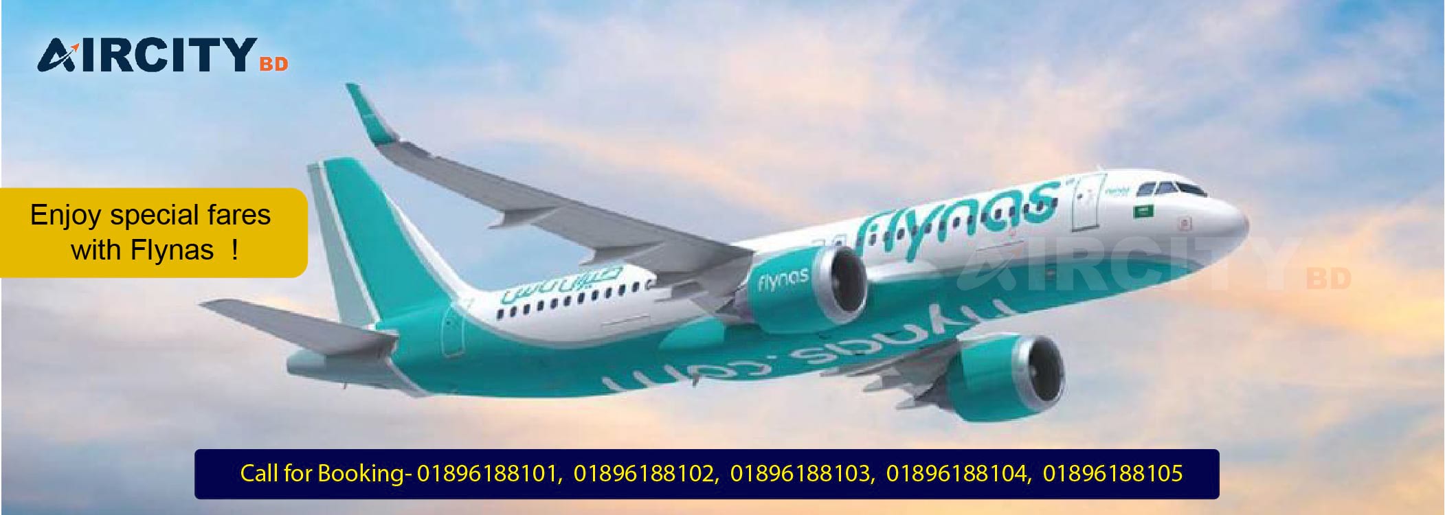 Flynas Dhaka Office Address Contact Number | Ticket Booking